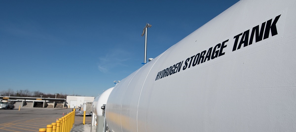 Hydrogen storage tank